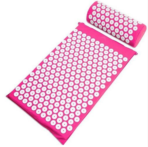 Acupuncture Massage Mat and Pillow Set with Yoga Mat