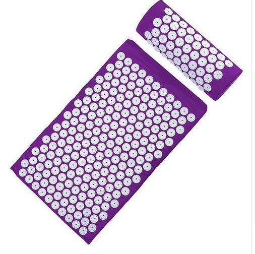 Acupuncture Massage Mat and Pillow Set with Yoga Mat