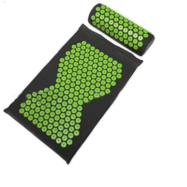 Acupuncture Massage Mat and Pillow Set with Yoga Mat