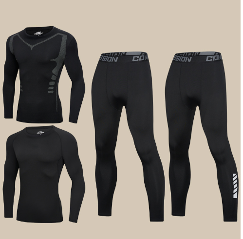 Men's Quick-Drying Fitness & Running Training Apparel