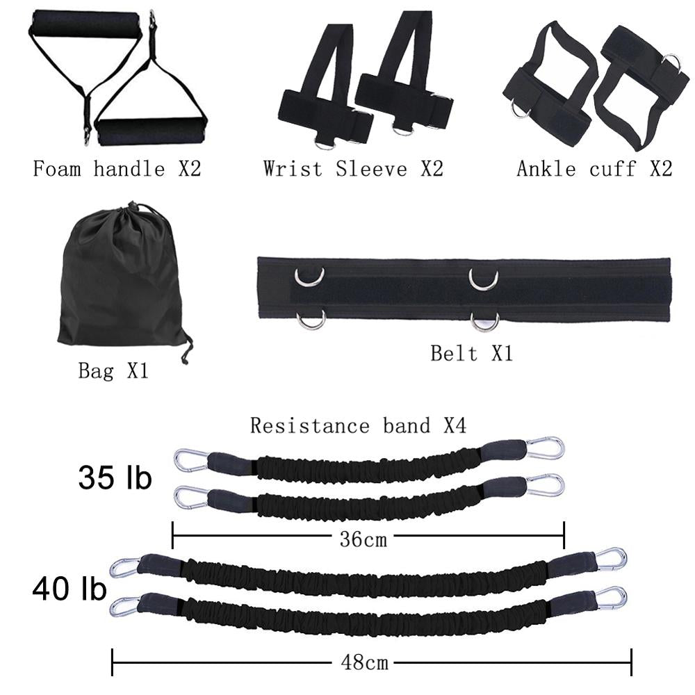 150 lb Basketball Jumping Agility Trainer with Resistance Band