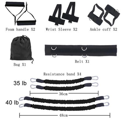 150 lb Basketball Jumping Agility Trainer with Resistance Band