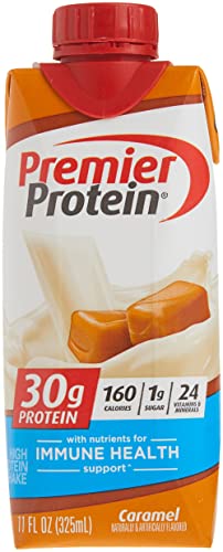 Premier Protein Premier Caramel High Protein Shake 11 Fl Oz (Pack of 15)