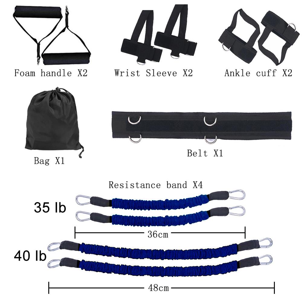 150 lb Basketball Jumping Agility Trainer with Resistance Band