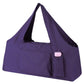 KUAK Yoga Mat Bag Large Yoga Bags and Carriers with Yoga Mat Strap Full Zipper Closure 5 Multi-Functional Pockets Durable Yoga Mat Tote Sling Carrier for Women Fits Most Size Mats Purple
