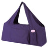 KUAK Yoga Mat Bag Large Yoga Bags and Carriers with Yoga Mat Strap Full Zipper Closure 5 Multi-Functional Pockets Durable Yoga Mat Tote Sling Carrier for Women Fits Most Size Mats Purple